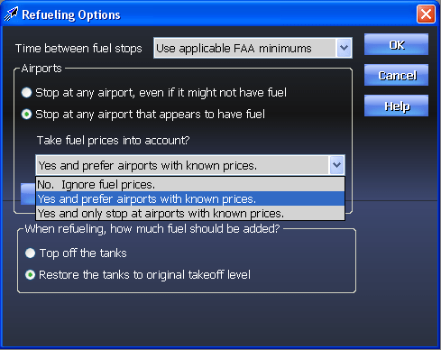 Refueling Options