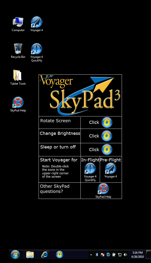 SkyPad Windows Desktop