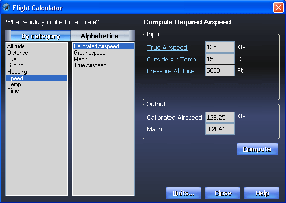 E6B Flight Calculator